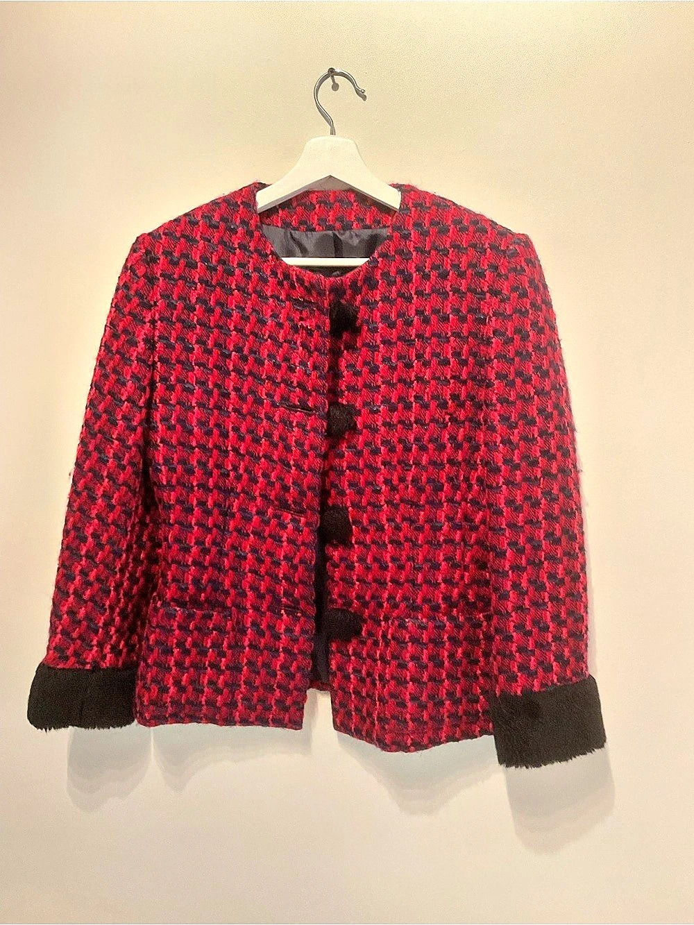 Vintage Wool/Cashmere Junior GAULTIER by Jean Paul GAULTIER  blazer, size 2 / 4 - Picture 3 of 11